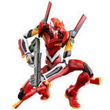 Blokees Evangelion Rebuild Unit-02  production model action edition red robot action figure model kit croud pallet rifle
