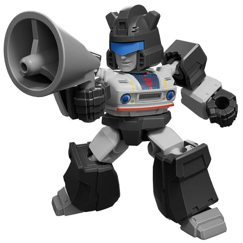 Blokees Transformers 03 Heavy metal war autobot jazz defender g1 white robot action figure toy model kit render
