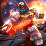 Blokees transformers 03 heavy metal war grimlock metallic chase defender robot action figure toy model kit promo photo