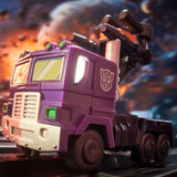 Blokees Transfromers 03 Heavy Metal War Shattered Glass SG Optimus Prime truck vehicle defender purple semi cab toy model kit promo photo