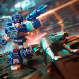 blokees transformers 03 Heavy Metal War Soundwave ravage metallic chase defender robot action figure toy model kit promo photo