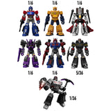 Blokees Transformers Shining Version 03 Shattered Universe sealed case of 6 chracter ratio breakdown