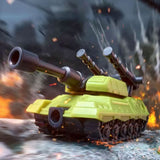 Blokees Transformers 04 Tyrants Fury Defender combaticon brawl tank vehicle model kit promo photo