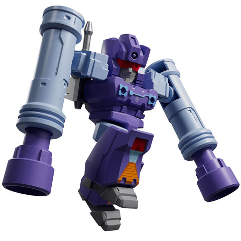 Blokees Transformers 04 Tyrants Fury Defender rumble blue robot action figure model kit render
