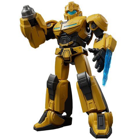 Blokees Transformers 07 One Wave 2 B-127 Cogged galaxy version yellow robot action figure render model kit