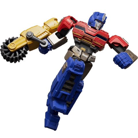 Blokees Transformers 07 One Wave 2 Orion Pax cogged galaxy version red robot action figure model kit render jump