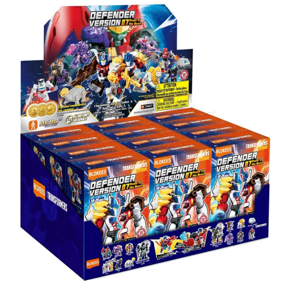 Blokees Transformers 07 Power of the Beast Sealed Case of 12