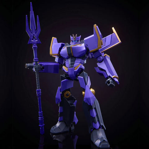Blokees Transformers Champion Class 01 Megatronus TF One movie purple robot action figure model kit render