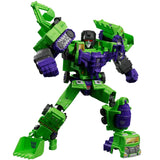 Blokees Transformers Defender Version 03 Devastator Combining accessory english green combined robot action figure toy model kit render