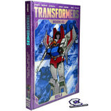 Image Comics Skybound Transformers deluxe book 01 direct market exclusive hard cover starscream daniel warren johnson comic book front angle photo