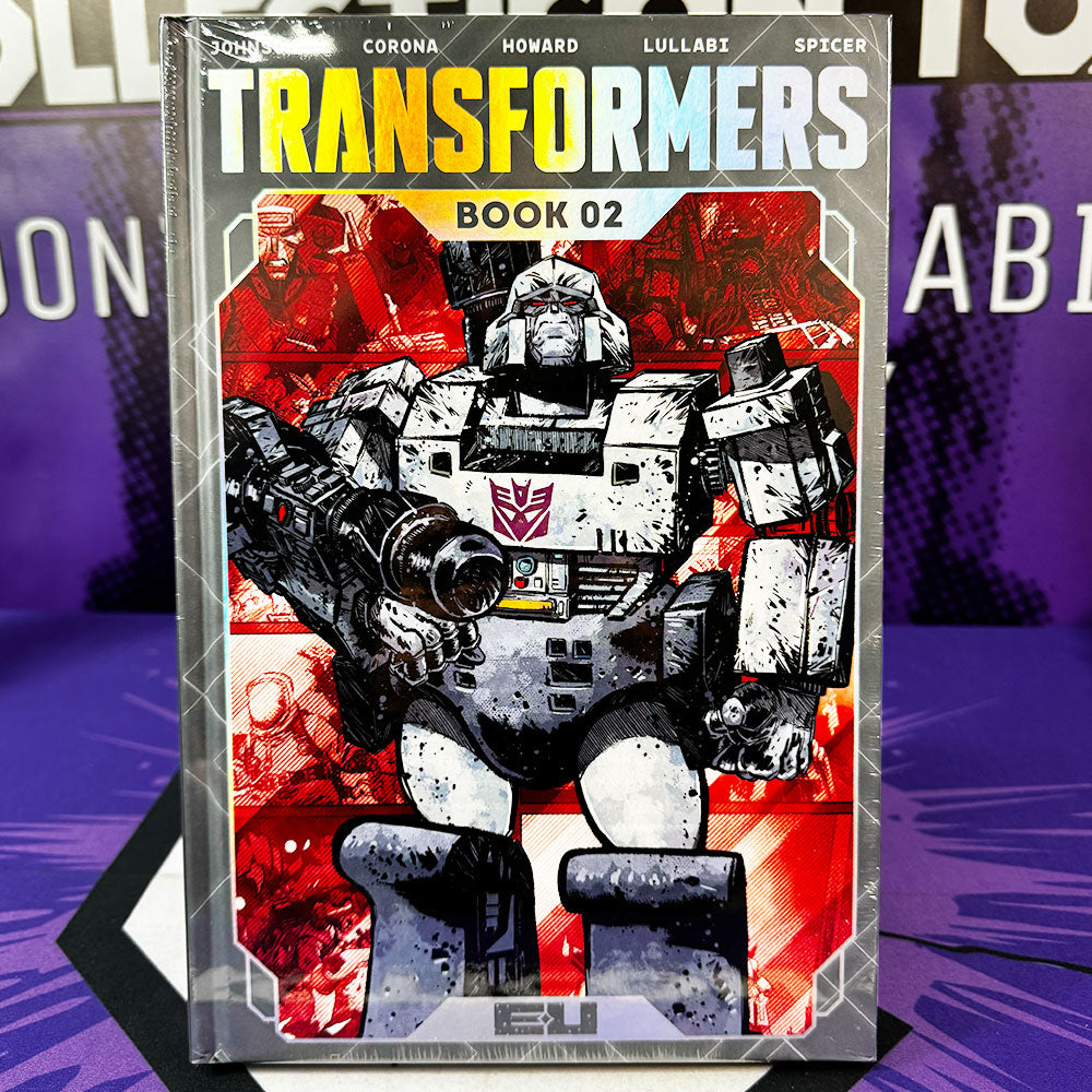 Skybound Image Transformers Deluxe Book 02 Hard Cover Megatron 13