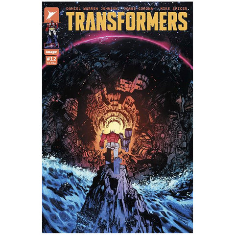 Image Comics Skybound Transformers issue 012 cover A daniel warren johnson comic book