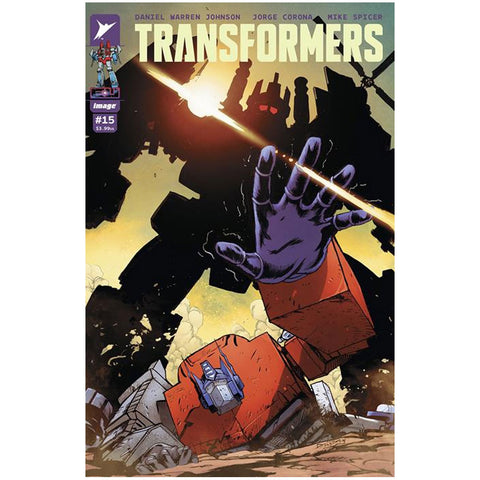 Image Comics Skybound Transformers Issue 015 Cover A Daniel Warren Johnson Comic book