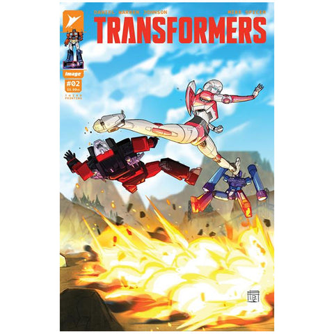 Transformers #2 Third Printing Cover A Parel & Chuong Variant - Comic Book