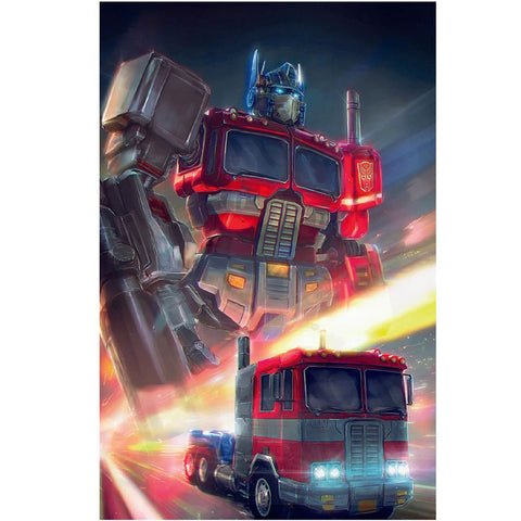 Transformers #7 Retailer Exclusive Tiago Da Sliva Cover (Virgin Variant) - Comic Book