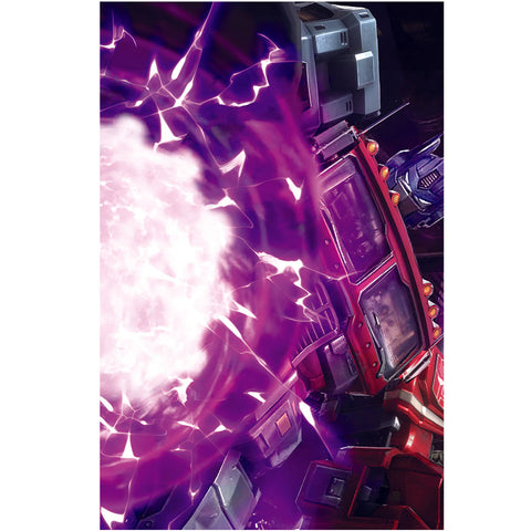 Transformers #7 Retailer Exclusive John Gallagher Cover (Virgin Variant) - Comic Book