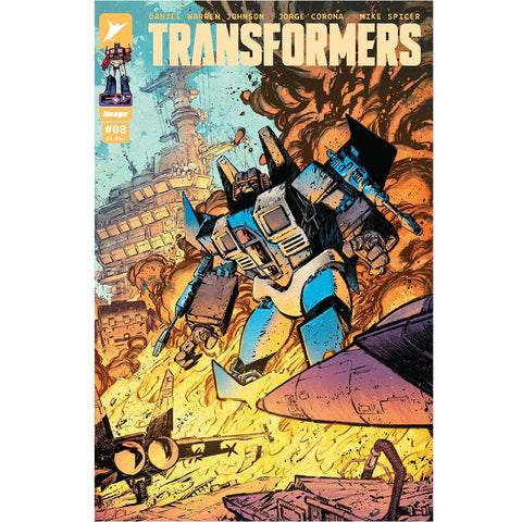 Transformers #8 Cover B (Corona Variant) - Comic Book