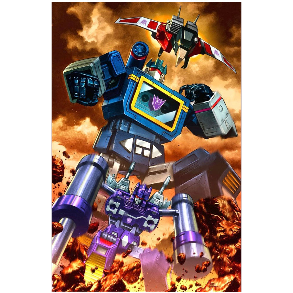 Skybound Image Transformers Issue 10 Mico Suayan Soundwave Virgin