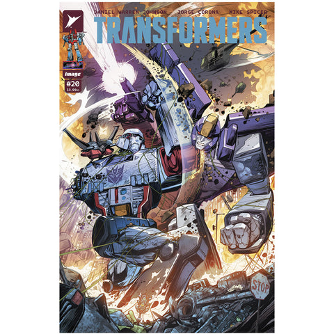 Transformers #20 Cover D 1:25 Retailer Incentive (Porter & Fajardo Variant) - Comic Book