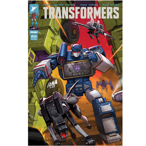 Image comics skybound transformers issue 24 cover C retailer incentive 1:10 david nakayama connecting soundwave comic book