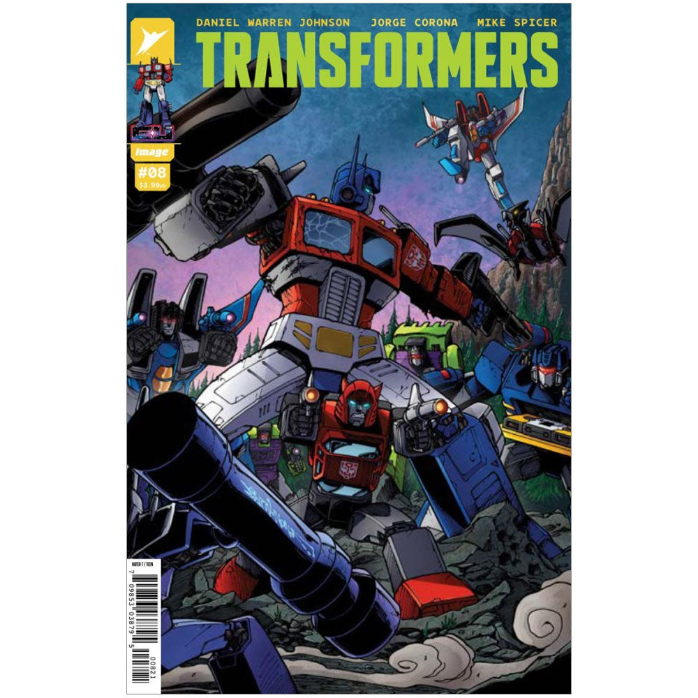 Skybound Image Transformers Issue 08 Alex Milne Retailer