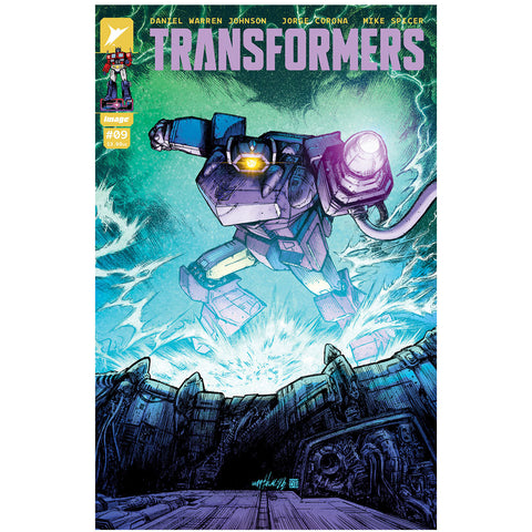 Skybound Image Comics Transfomers Issue 009 Cover D 1:25 Wayshak Variant shockwave comic book