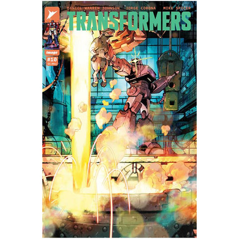 Transformers #10 Cover D (1:25 Ortiz Variant) - Comic Book