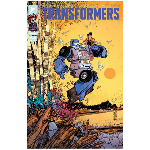 Skybound Image Comics Transformers Issue 10 cover B corona variant comic book
