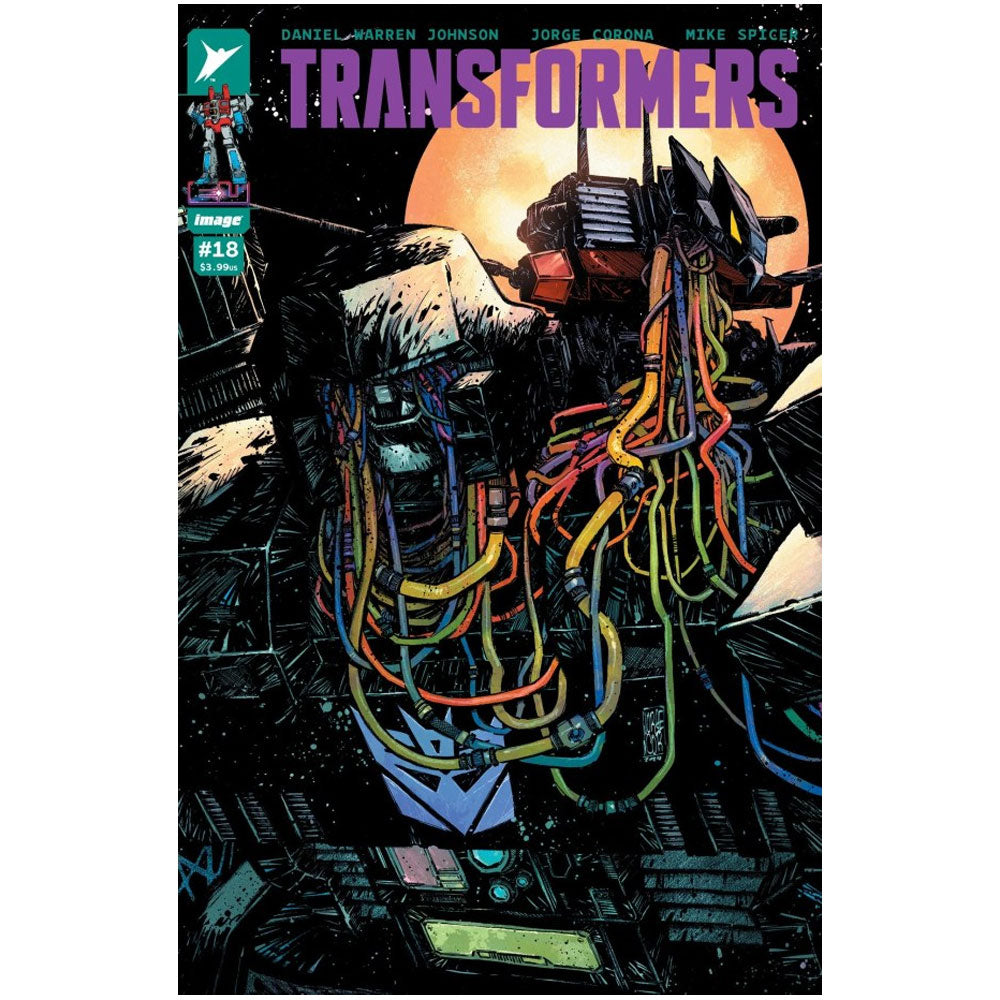 Skybound Image Transformers Issue 18 Cover B Jorge Corona Comic