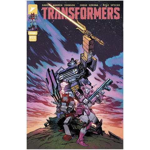 Skybound Image Comics Transformers Issue 21 Cover A Daniel Warren Johnson comic book