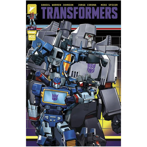 Image Comics Skybound Transformers issue 21 Cover D retailer incentive 1:25 chew variant comic book