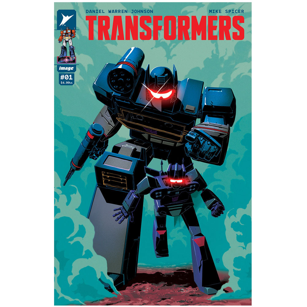 Skybound Image Transformers 1 Memory Lane Comics Sherman Exclusive 