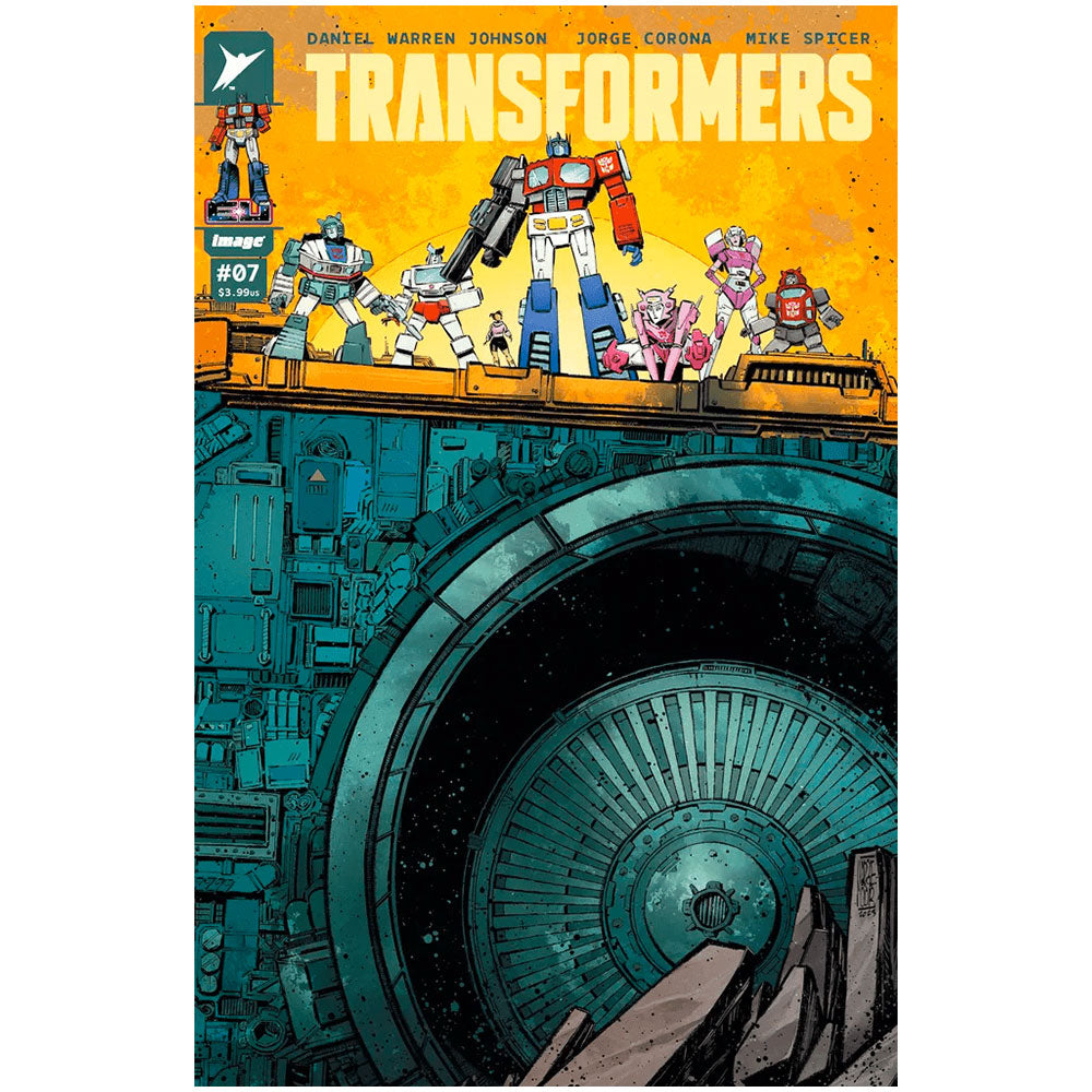 Skybound Image Transformers Issue 07 Cover B Jorge Corona Comic