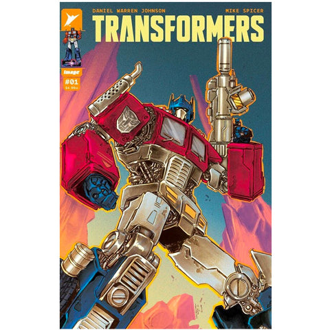 Transformers #1 Retailer Comic Grail Vault Exclusive Randal Cover - Comic Book