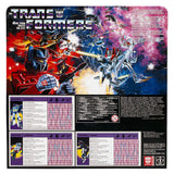 Transformers 40th Anniversary THe Transformers The Movie TF:TM Retro G1 soundwave ravage laserbeak walmart exclusive box package back