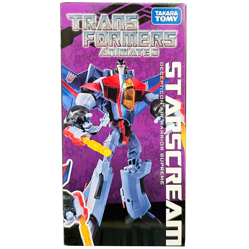 Transformers Animated Starscream 輸入品 Transformers Animated: EZ Collection Clear Starscream