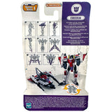 Transformers Cybertron Starscream legends Hasbro Italy box package back