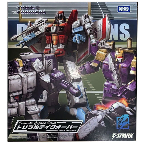 Transformers Dramatic Capture Series Triple Takeover - 3-pack Japan