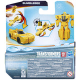 Transformers Earthspark Bumblebee 1-step flip changer hasbro usa box package back