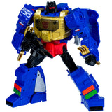 Transformers Generations age of the primes g2 universe grimlock autobot wheelie leader hasbro usa blue robot action figure toy accessories