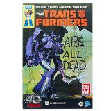 Transformers Generations comic edition shockwave voyager 40th Anniversary marvel comics box package front