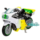 Transformers Generations Legacy Evolution Toxitron Collection G2 Universe Laser Cycle deluxe Walmart Exclusive unreleased white jazz motorcycle toy accessories