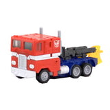 Transformers Generations Legacy United G1 Universe Optimus Prime deluxe red semi truck vehicle render toy accessories front angle