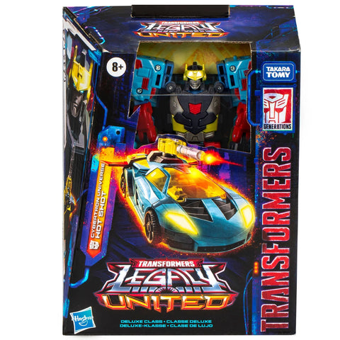Transformers Generations Legacy United Cybertron Universe Hot Shot deluxe box package front