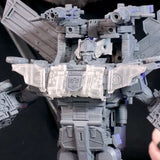 Transformers Haslab Legacy United Robots In Disguise 2001 Universe Omega Prime god fire convoy hasbro combined mode robot gray model closeup