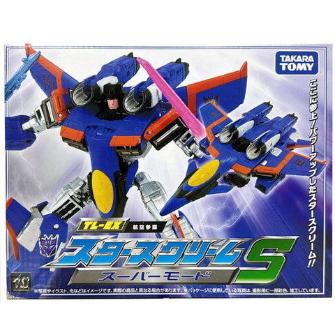 Transformers Legacy United TL-EX Starscream Super Mode Voyager Japan Takaratomy exclusive box package front photo