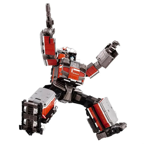 Transformers Masterpiece MPG-06 Trainbot Kaen hasbro usa robot action figure toy jumping