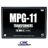 Transformers Masterpiece MPG-11 DK-2 Guard black diaclone Ironhide diakron vanette hasbro usa black sleeve box package front photo