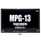 Transformers Masterpiece MPG-13 Shattered Glass Jetfire Skyfire hasbro usa box package black sleeve front