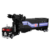 Transformers Masterpiece MPG-16 Nucleon Quest Super Optimus Prime Convoy Black Ginrai takaratomy japan black semi truck trailer combined accessories render